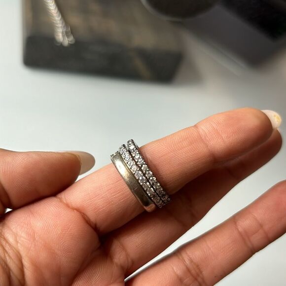 1* ring 925 Silver Diamond Sterling Rings* You choose one1 - Picture 10 of 10